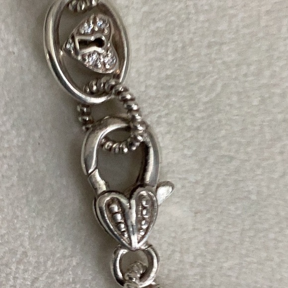 Judith Ripka Sterling love pendant - Picture 8 of 11